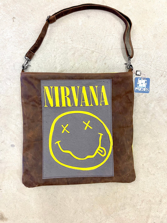 Vintage Concert T-shirt Crossbody Nirvana