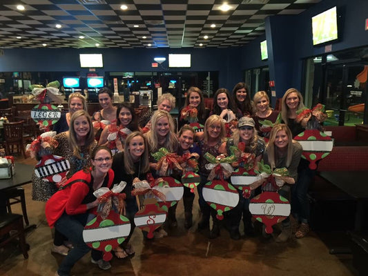 Ornament paint party -first Baptist church