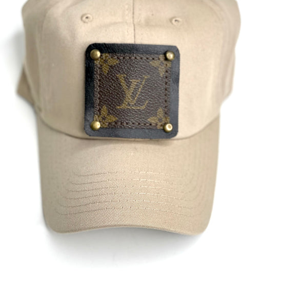LL11 - Khaki Dad Hat Black/Antique - Patches Of Upcycling