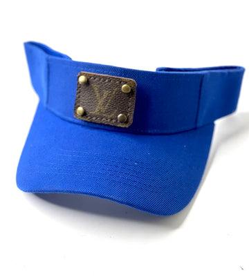 ZZ11 - Royal Blue Visor Antique Hardware - Patches Of Upcycling