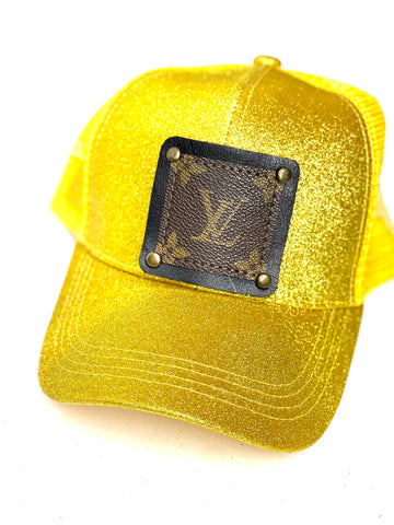 YY2 - Glitter Yellow/Gold Black/Antique - Patches Of Upcycling
