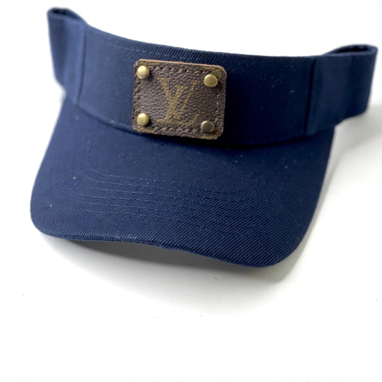 ZZ9 - Navy Visor Antique Hardware - Patches Of Upcycling