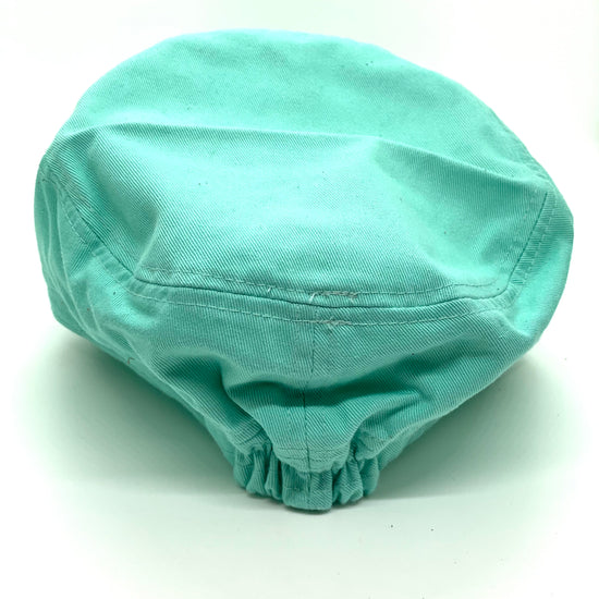 Tiffany Blue Cadet hat with pocket Brown/Antique - Patches Of Upcycling