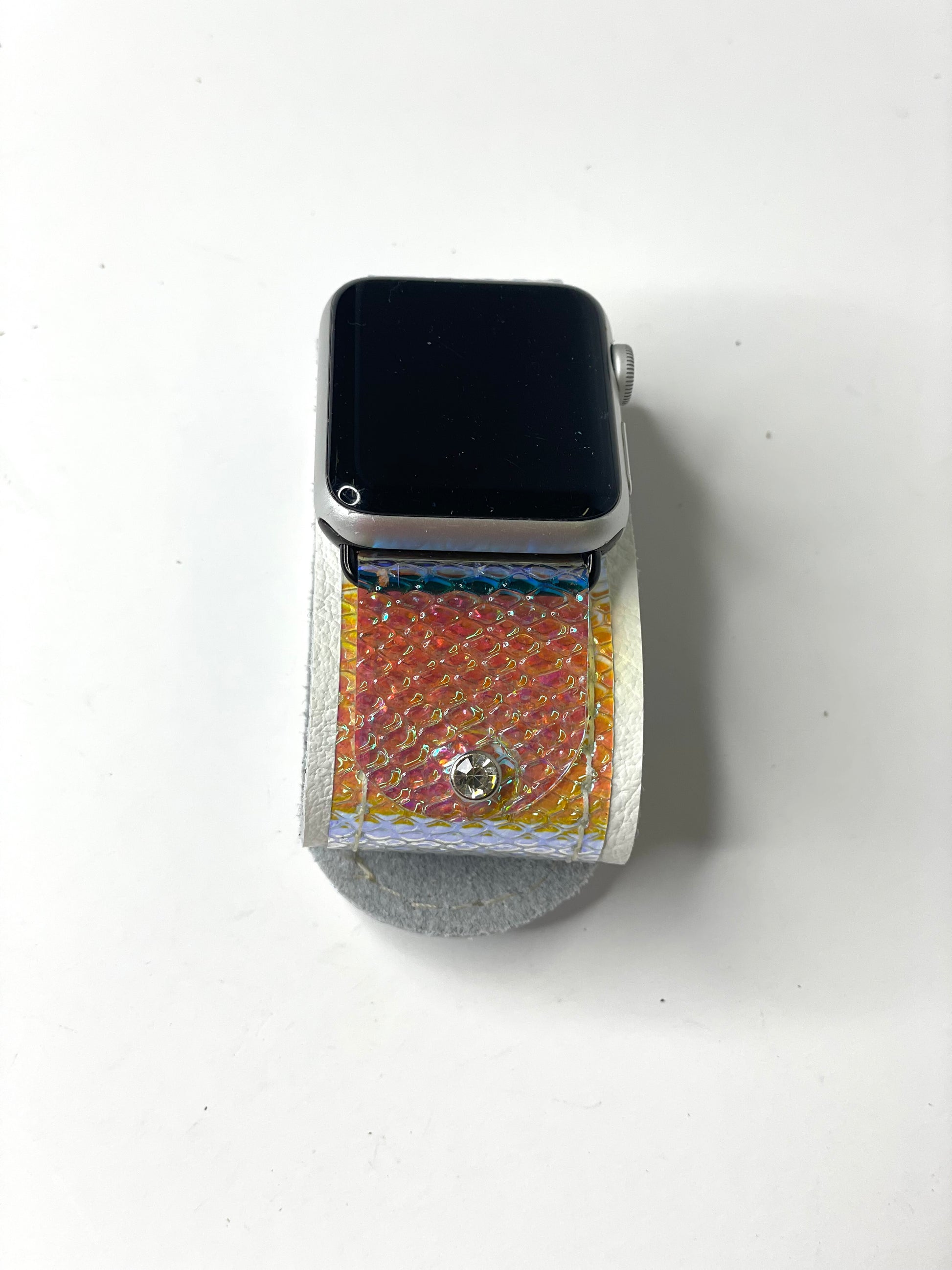 iwatch band iridescent (small) - Patches Of Upcycling