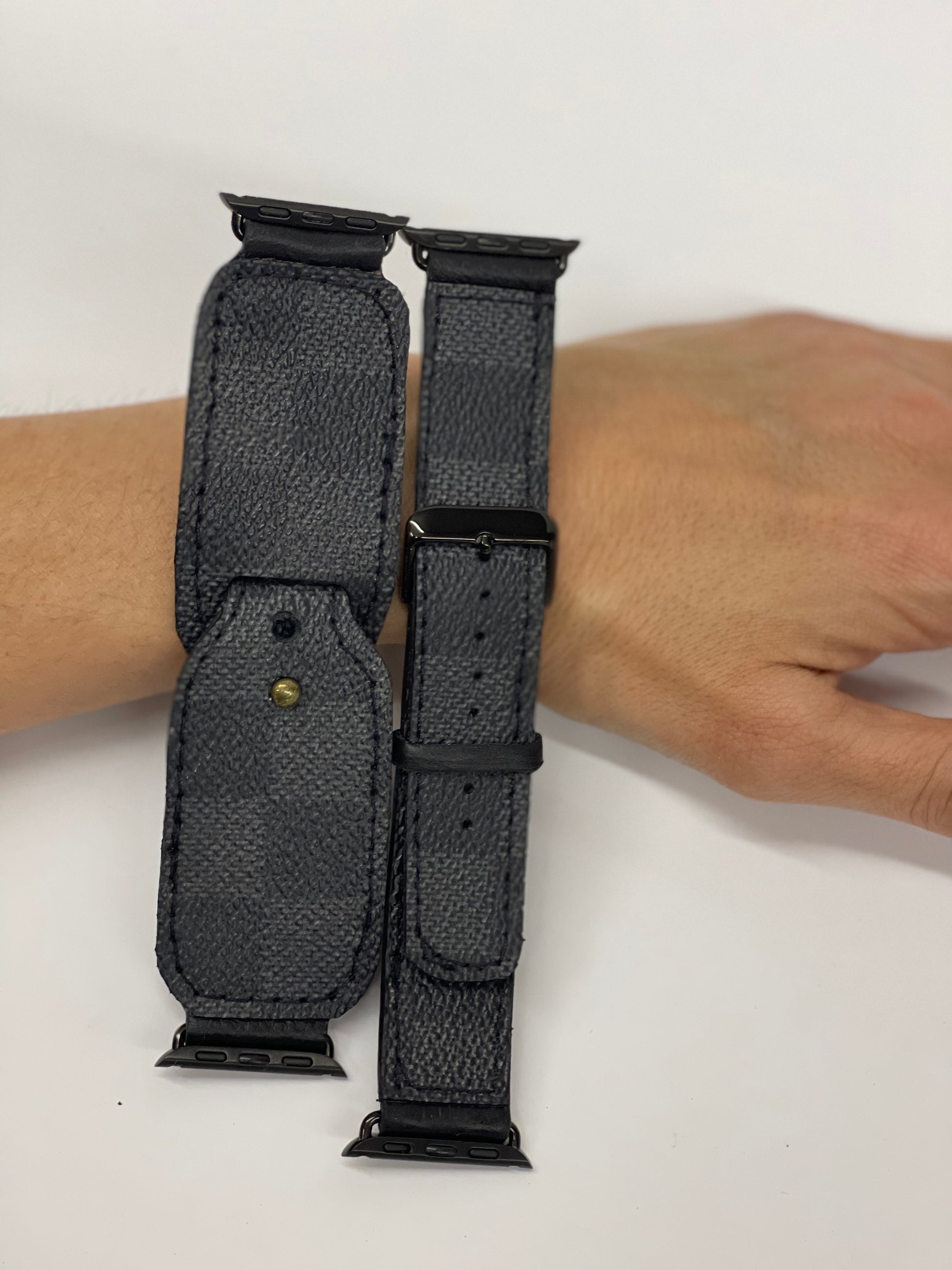 Louis Vuitton Upcycled Apple Smartwatch Band