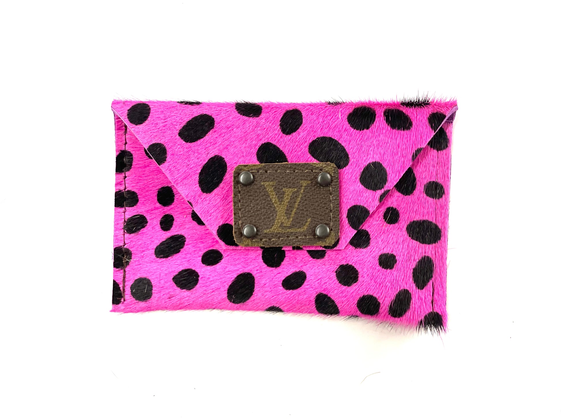 Pink pony/Dalmatian HOH-Large Card Holder - Patches Of Upcycling