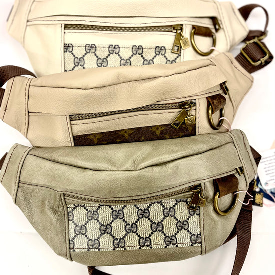 Adjustable Bum bag GG- multiple color options - Patches Of Upcycling