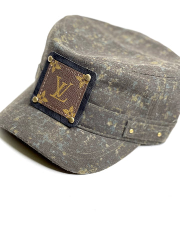 MM3 - Black Cadets hats- Black/Antique - Patches Of Upcycling