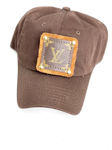 LL9 - Brown Dad Hat Brown/Antique - Patches Of Upcycling
