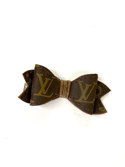 Upcycled Bow Clip - Patches Of Upcycling